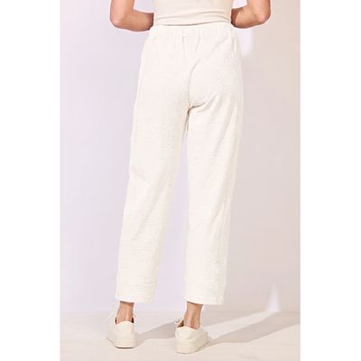Escape Cotton Slub Serene Seamed Pant, Women's