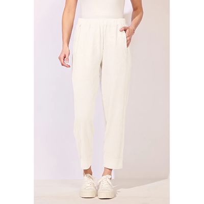 Escape Cotton Slub Serene Seamed Pant, Women's
