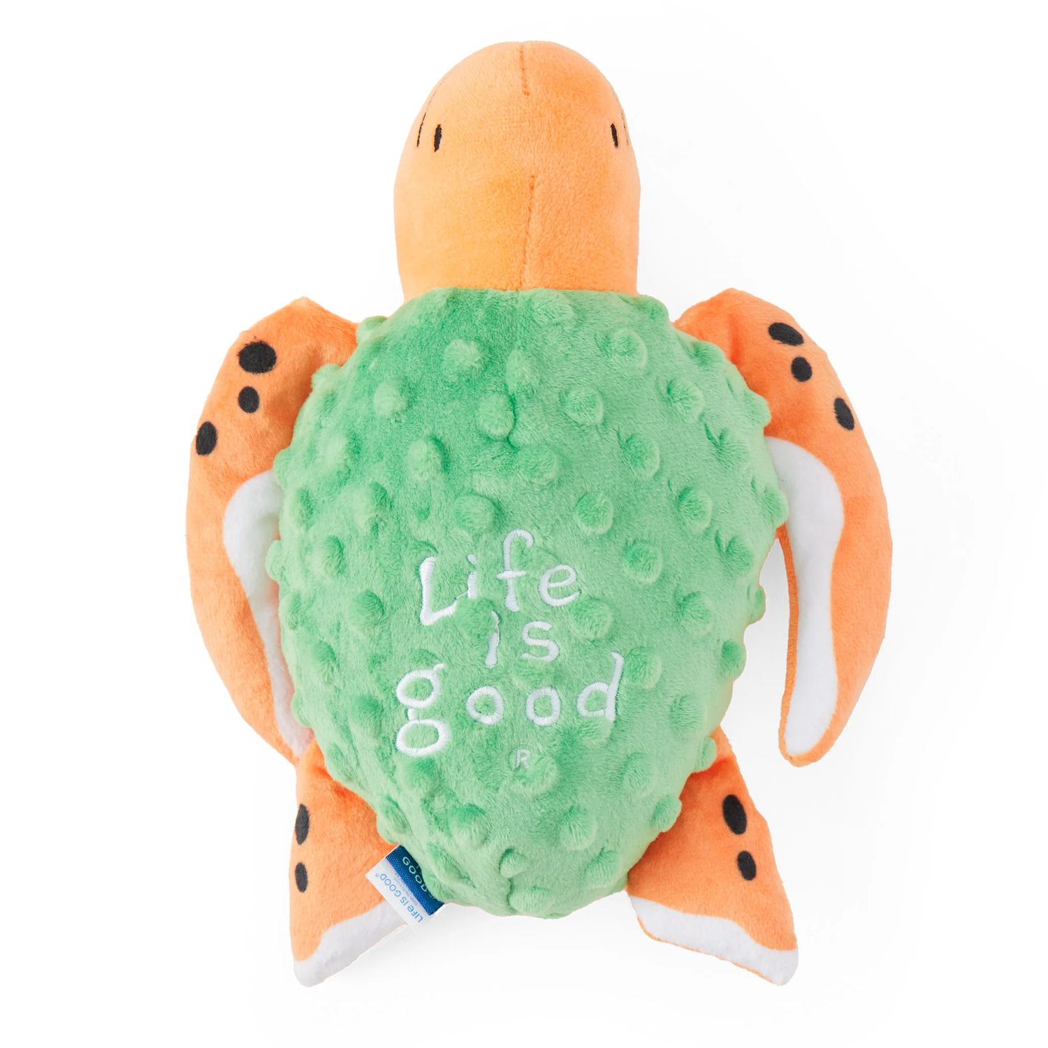 Life is Good Sea Turtle Plush Dog Toy, Color: Multi, Size: OS