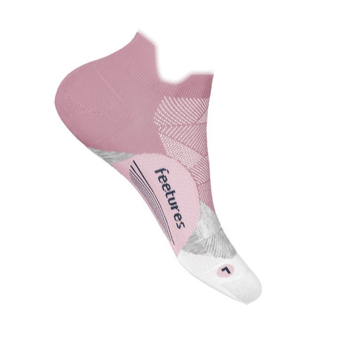 Feetures Elite Light Cushion Tab Socks, Color: Pink Orchard-D, Size: Small