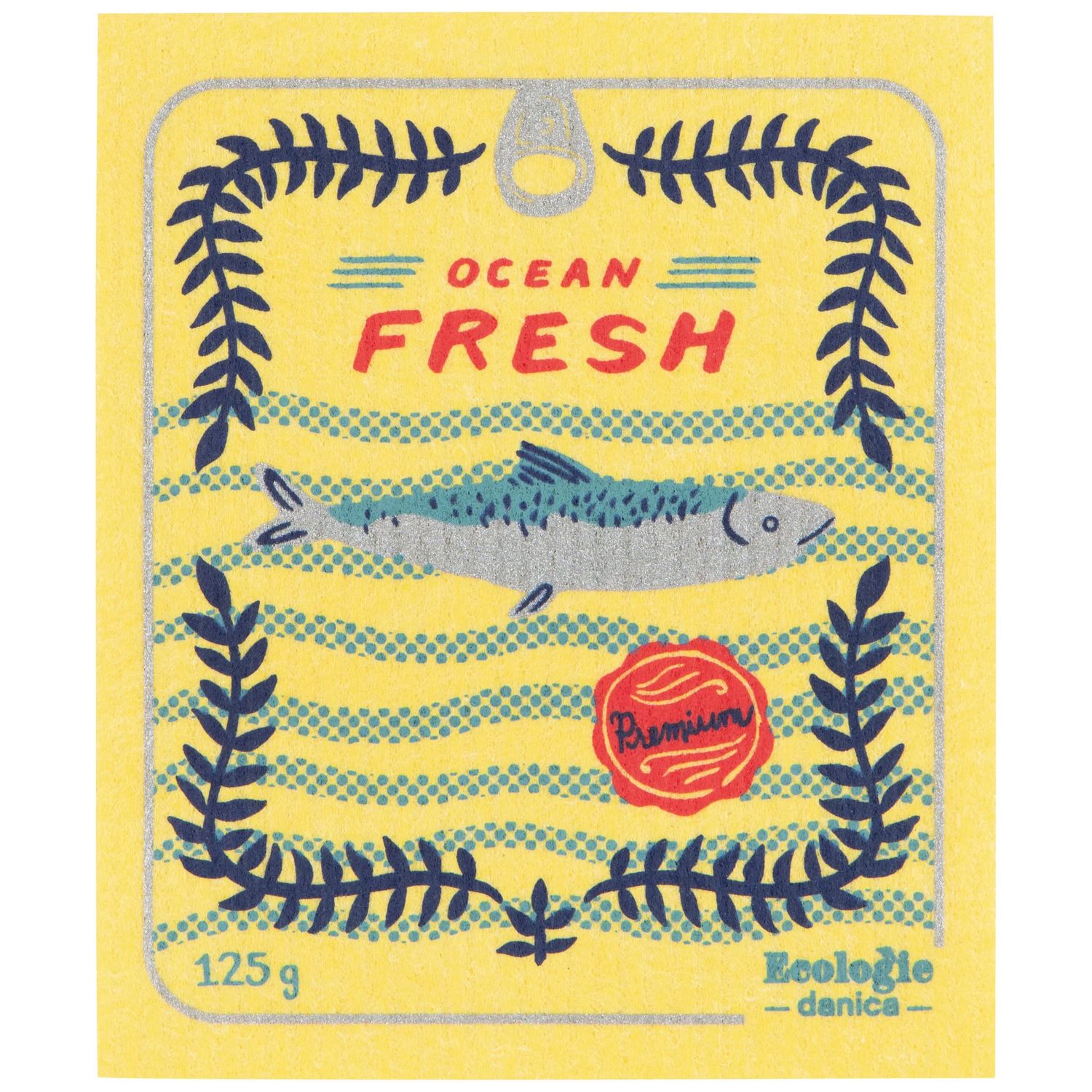 Swedish Dishcloth - Tinned Fish