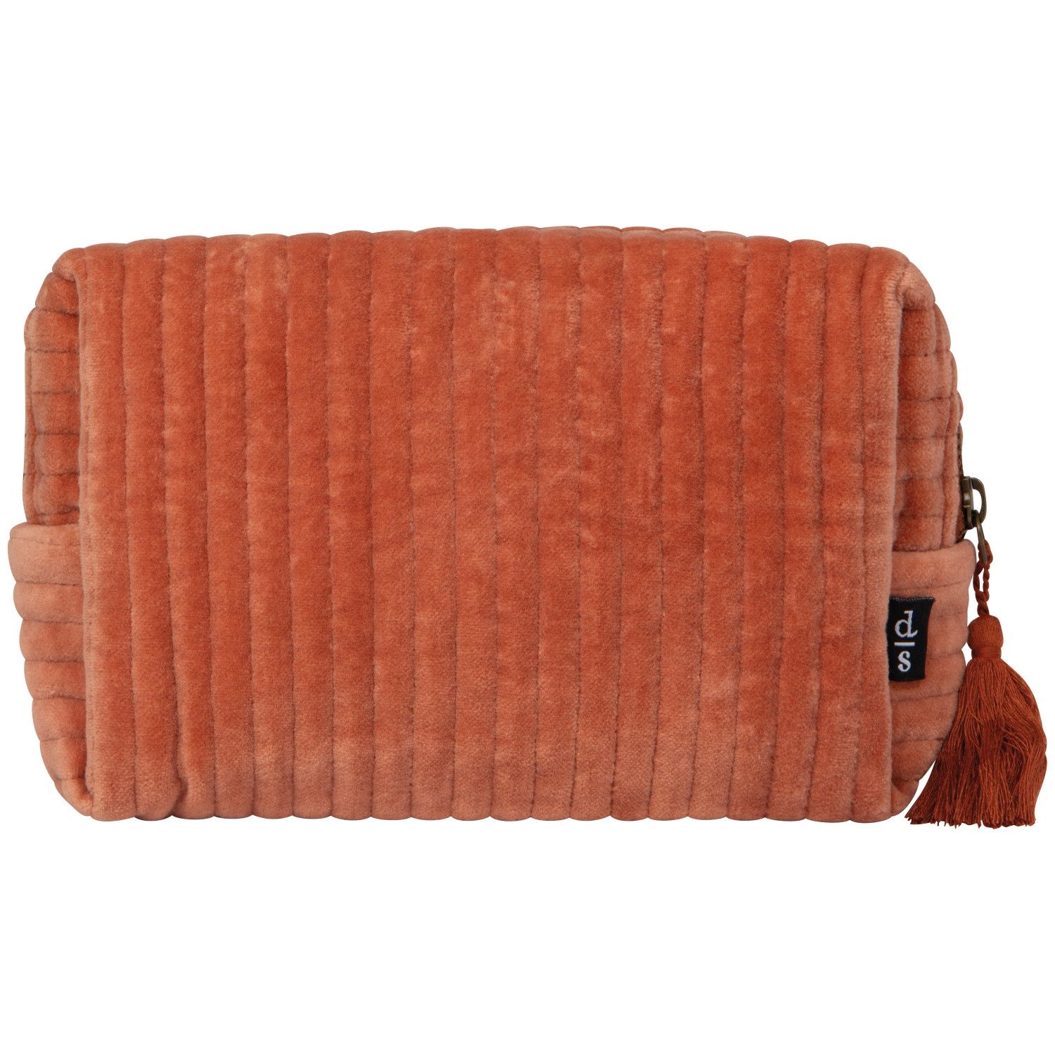 Cosmetic Bag, Quilted, Color: Copper