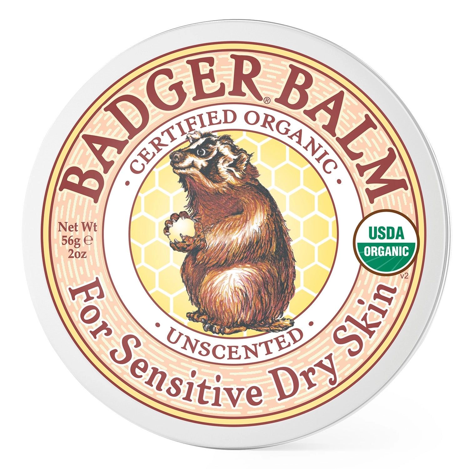 Badger Balm Unscented 2oz