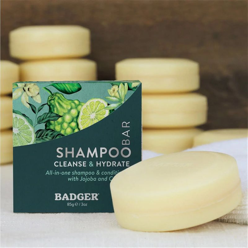 Badger Shampoo Bar