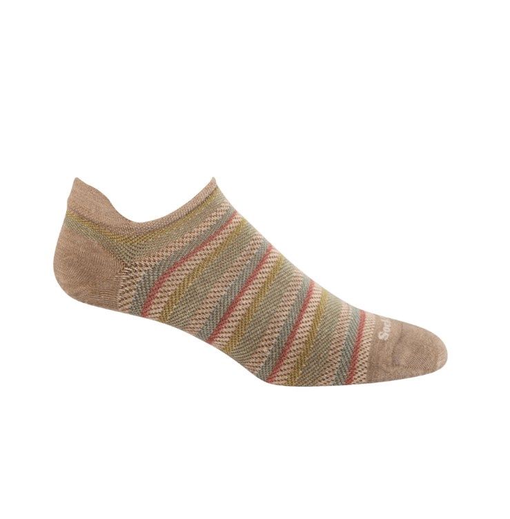 Sockwell Women's Tipsy | Everyday No Show Socks, Color: Putty, Size: SM/MD