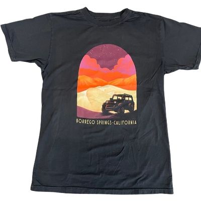 Borrego Outfitters Men's Desert Dune Twilight Tee Shirt