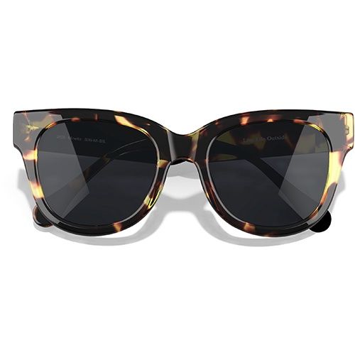 Sunski Minette Sunglasses, Frame Color: Tortoise, Lens Color: Slate