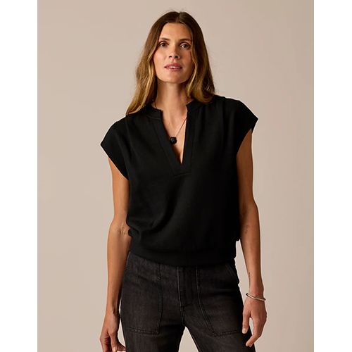 Carve Designs Cate Pullover, Women's, Color: Black, Size: XS