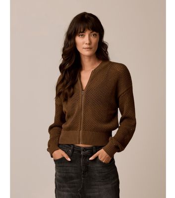 Carve Designs Presley Mesh Bomber, Women's