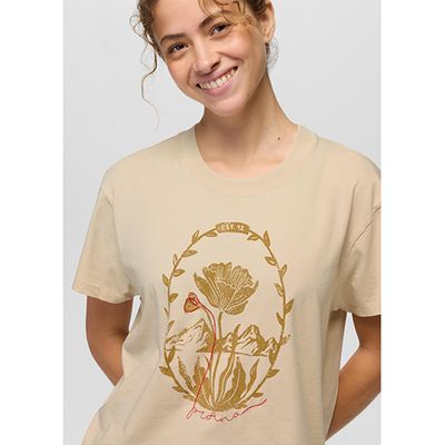 prAna Everyday Mountain Flower Short Sleeve Tee, Women's