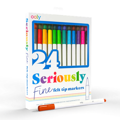 Ooly Seriously Fine Felt Tip Markers