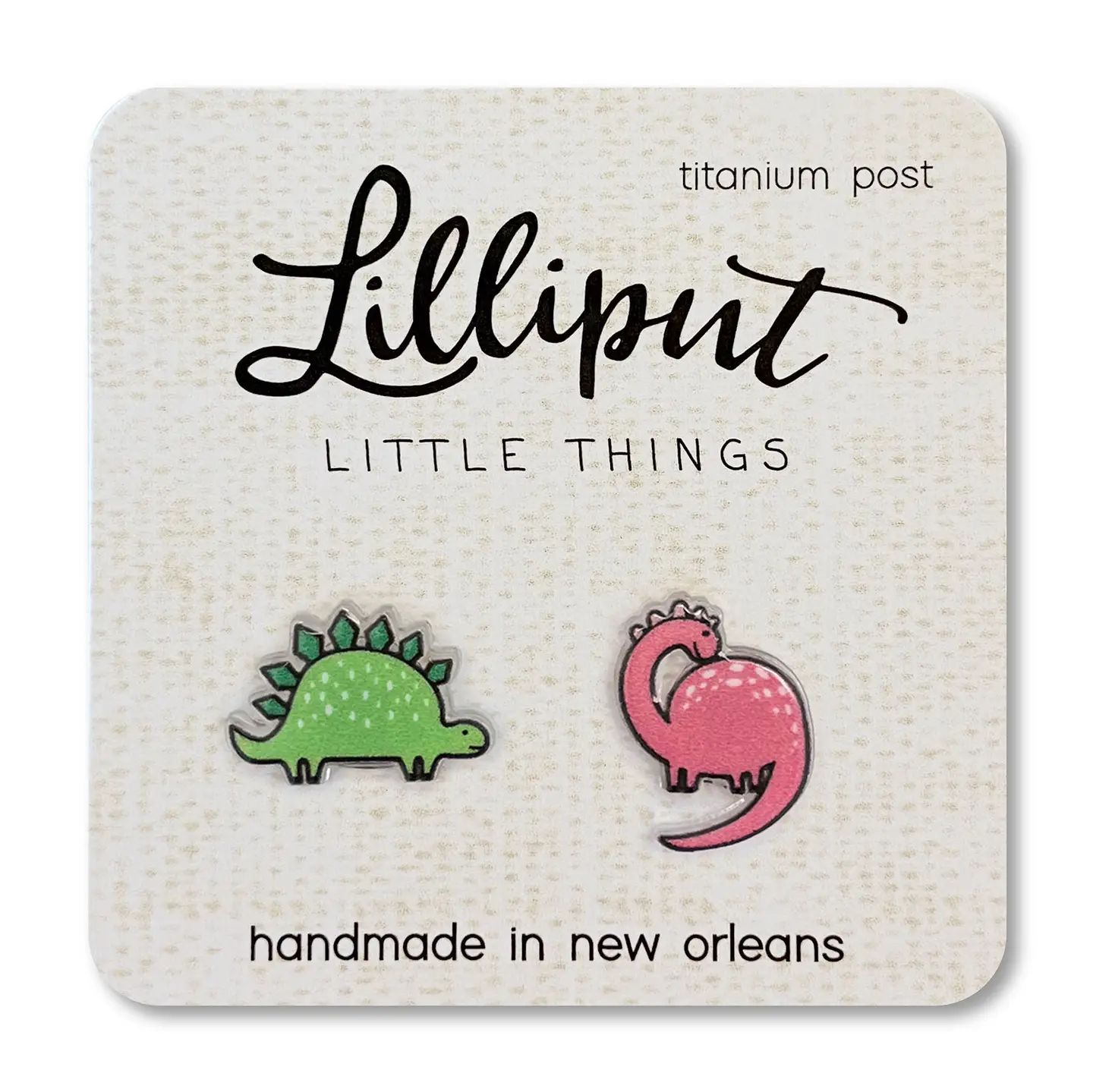 Lilliput Dinosaur Post Earrings