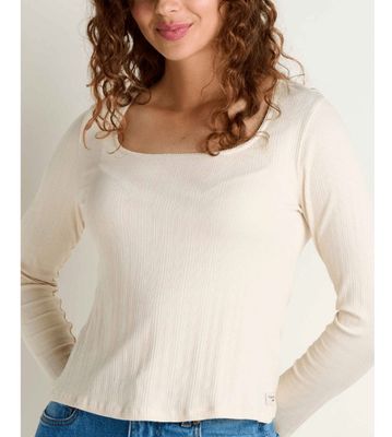 Toad&amp;Co Rosalie Square Neck Long Sleeve Women's Tee