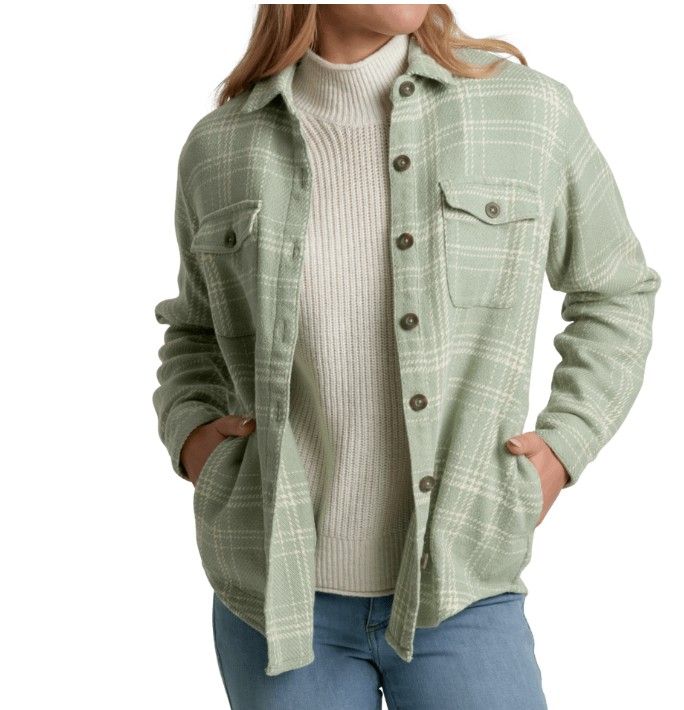 Kuhl Women's Kove ShirtJak, Color: Sea Crest, Size: Small