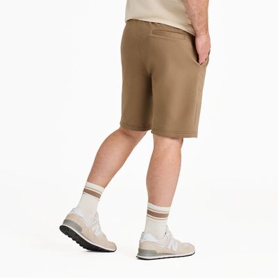 Life is Good Men's Solid Good Vibes Fleece Shorts
