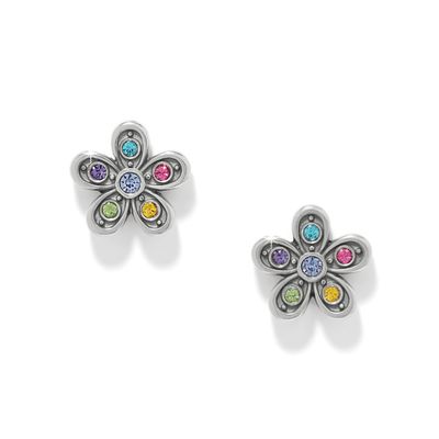 Brighton Enchanting Gem Flower Earrings