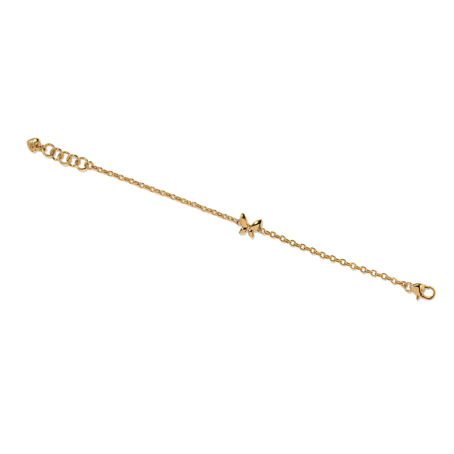 Enchanting Gem Butterfly Bracelet, Color: Gold/Multi
