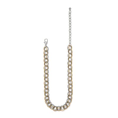 Brighton Pebble Link Two Tone Necklace