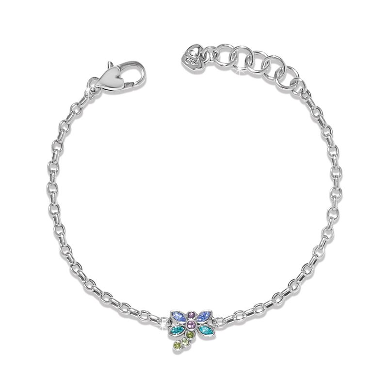 Enchanting Gem Dragonfly Bracelet