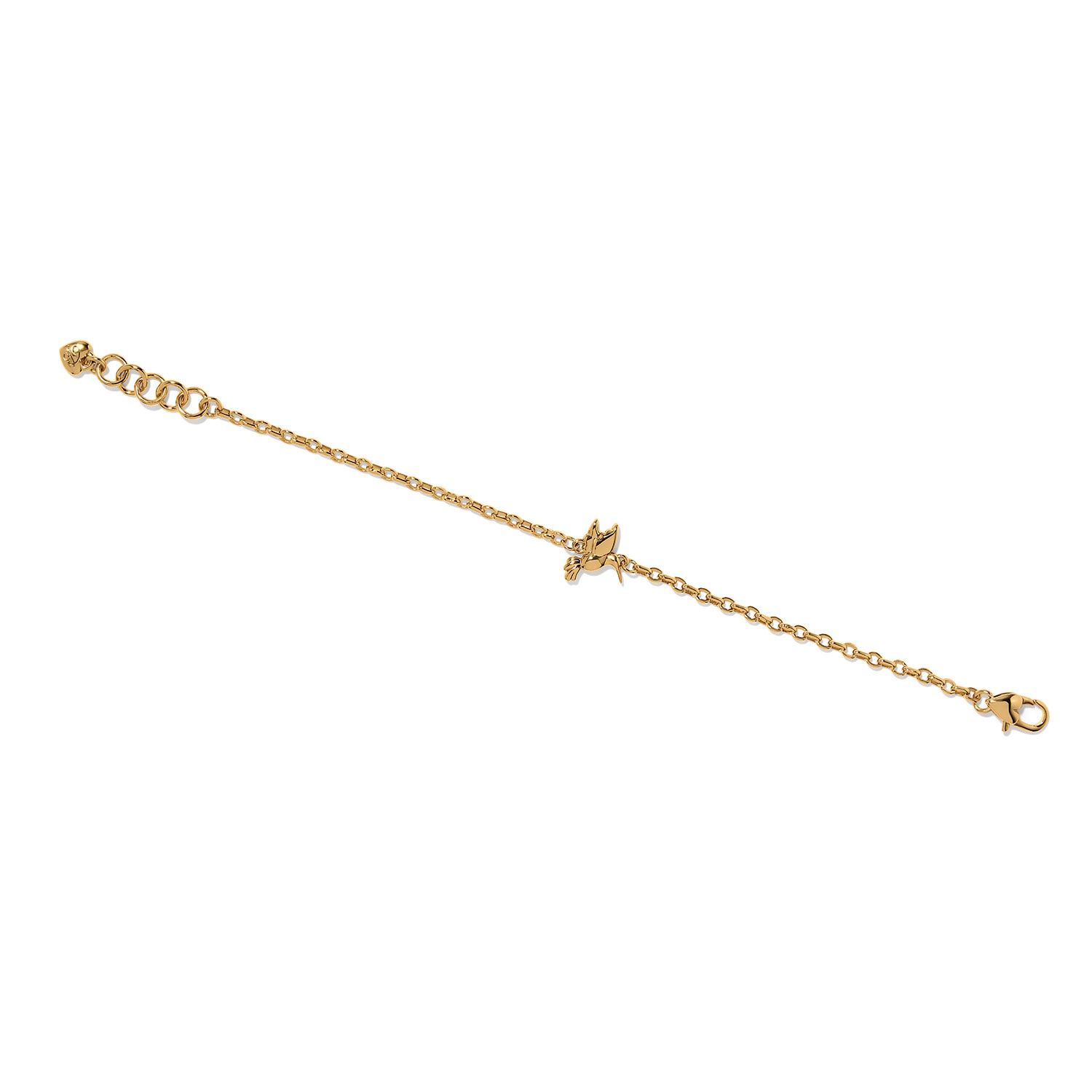 Enchanting Gem Hummingbird Bracelet, Color: Gold/Multi