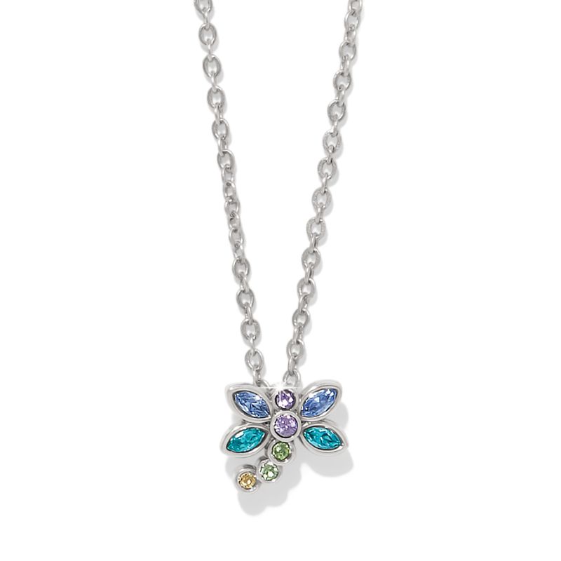 Enchanting Gem Dragonfly Necklace