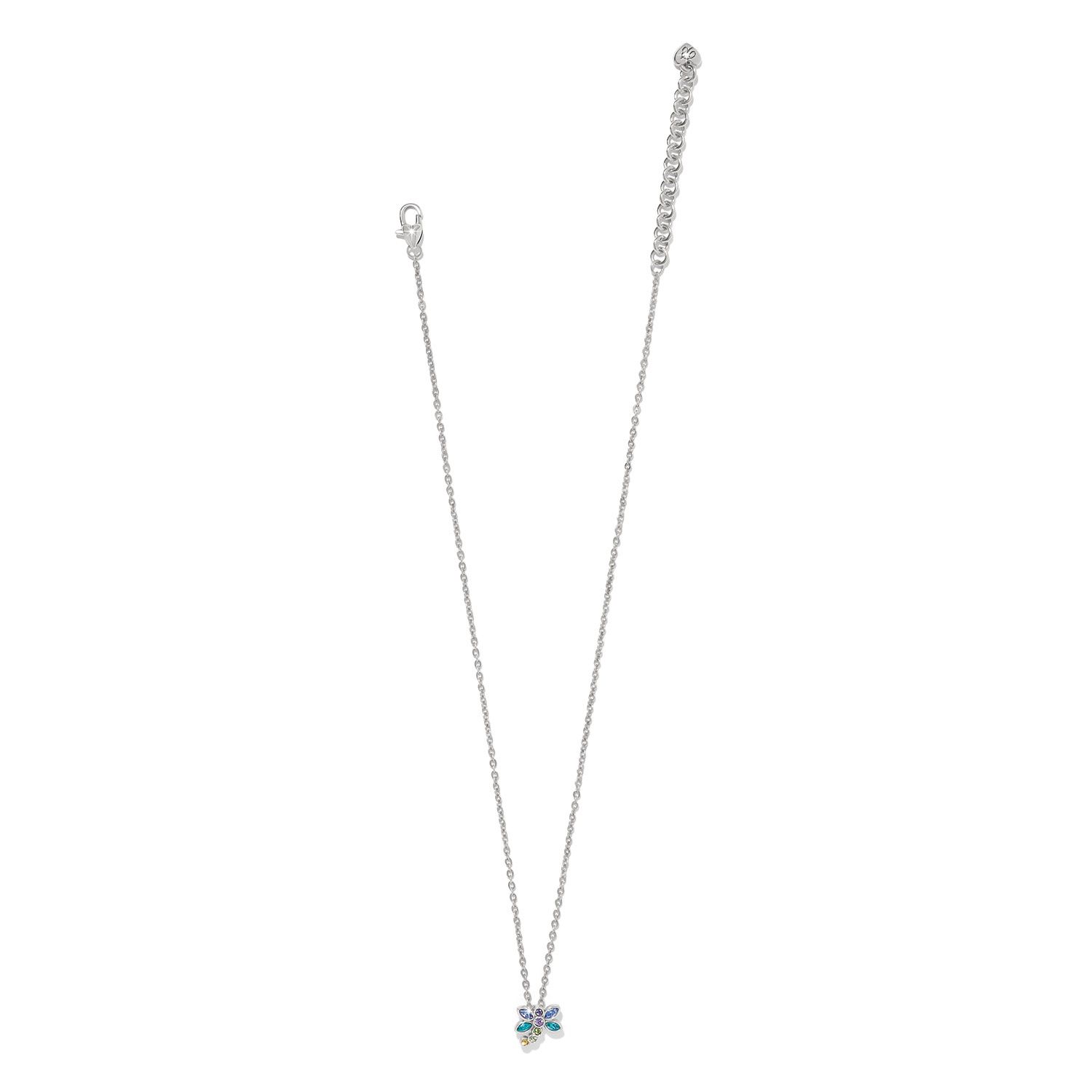 Brighton Enchanting Gem Dragonfly Necklace, Color: Silver/Multi
