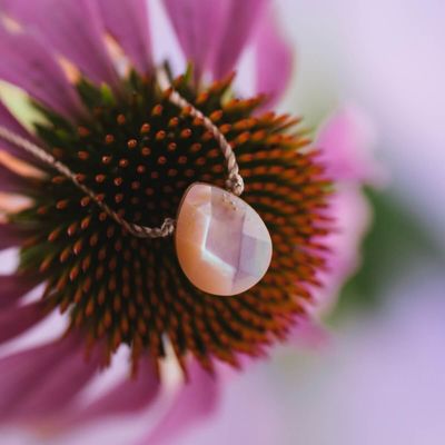 SoulKu Heart of Pink Shell Luxe Necklace for She Rises