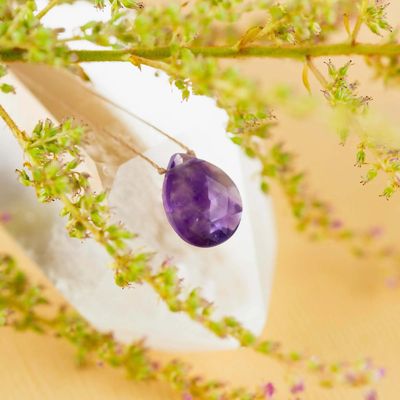 SoulKu Amethyst Luxe Necklace for Fearless