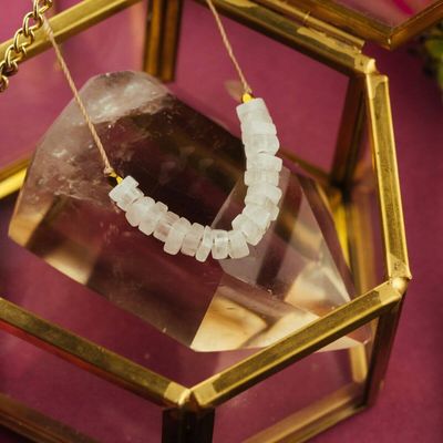 SoulKu Clear Quartz Becoming Necklace for Glow Forward