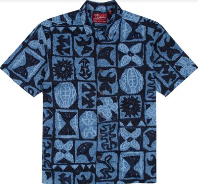 Kahala Poi Pounder Broadcloth Men's Short Sleeve Shirt