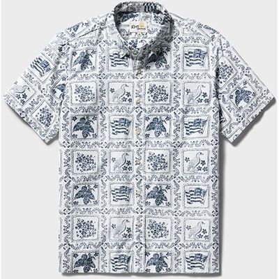 Reyn Spooner Lahaina Sailor - Button Front Men's Shirt