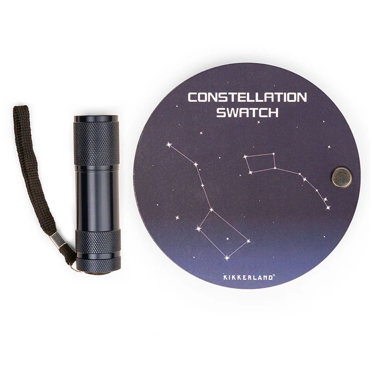 Kikkerland Constellation Swatch Book &amp; UV Flashlight