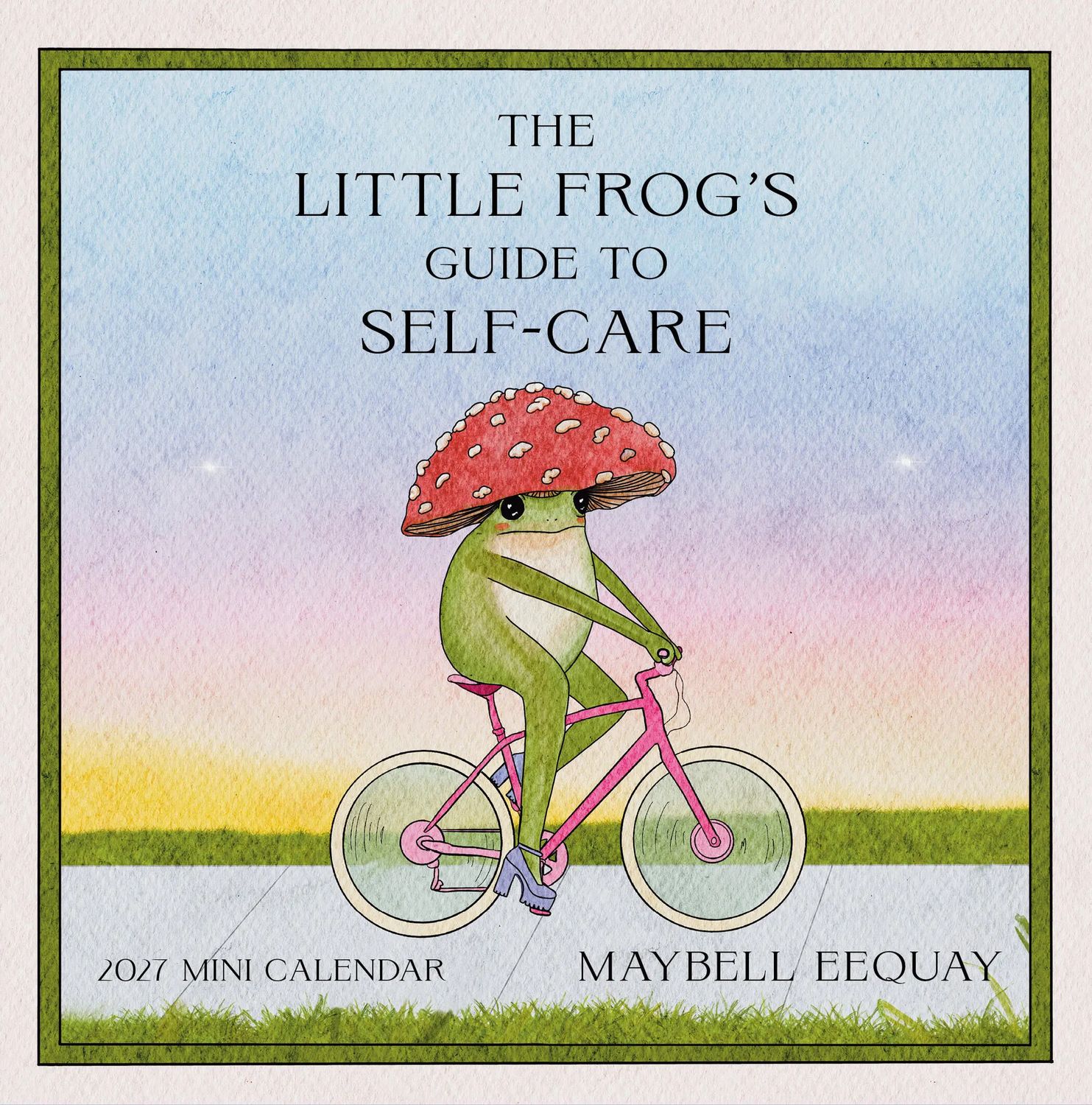 Workman Mini Wall Calendar - Little Frog's Guide to Self-Care