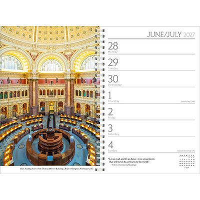 Workman Engagement Calendar - Book Lover's