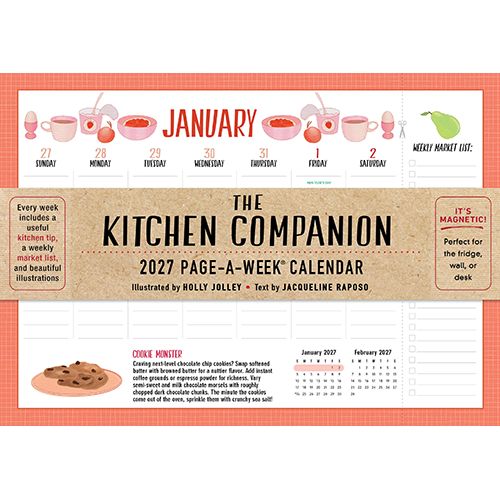 Workman Magnetic Wall Calendar - Kitchen Companion