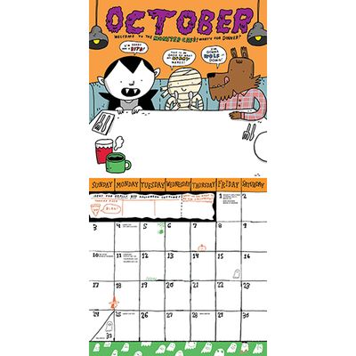 Workman Wall Calendar - Kid's Awesome Activity