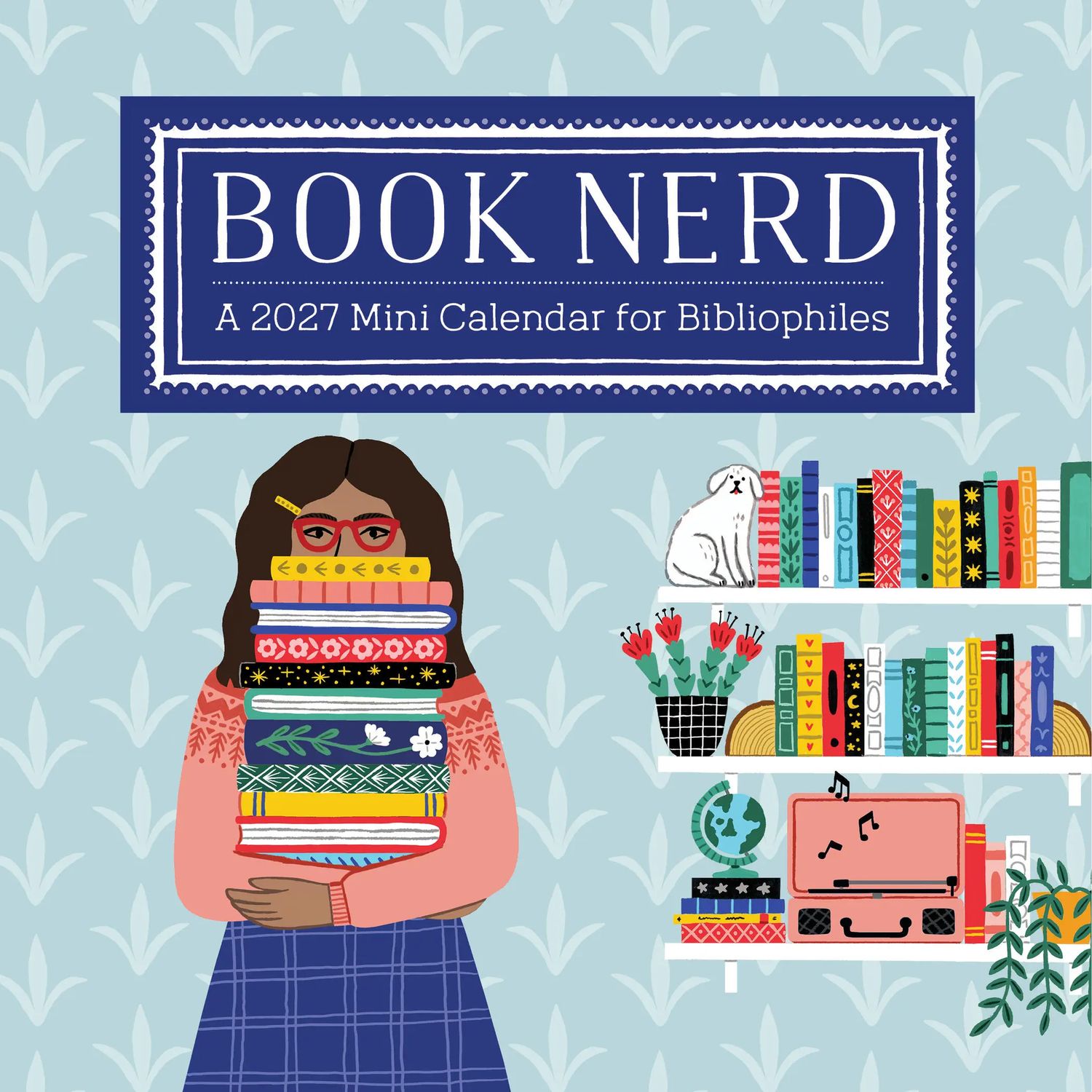 Workman Mini Wall Calendar - Book Nerd