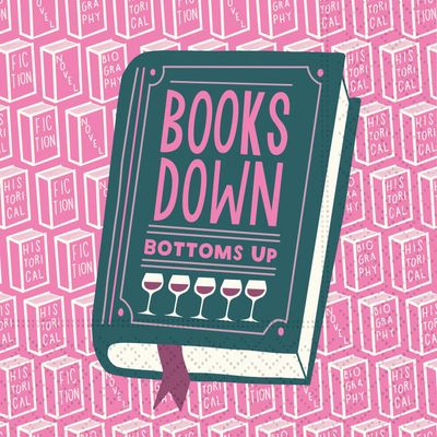 Design Design Bev Nap - Books Down Bottoms Up