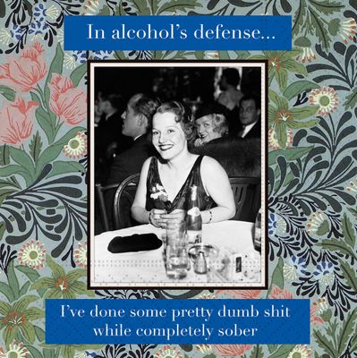 Design Design Bev Nap - In Alcohol's Defense