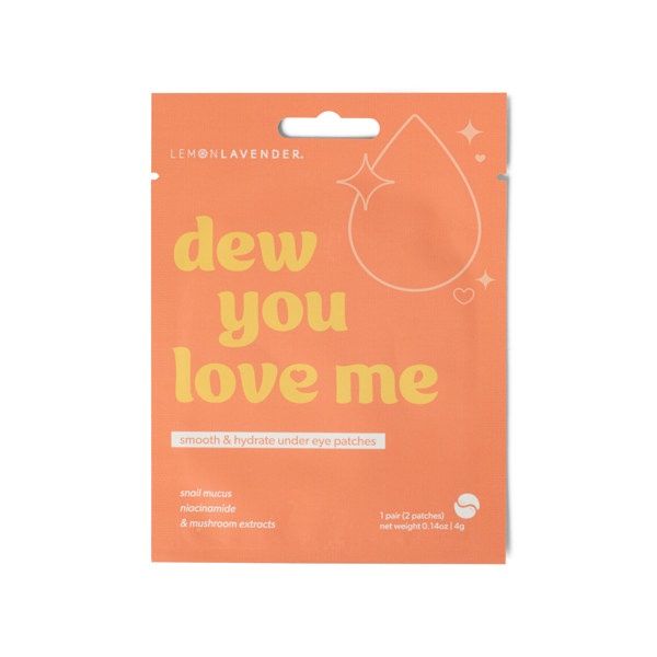 Lemon Lavender Eye Candy Foil Under Eye Patches, Type: Dew You Love Me