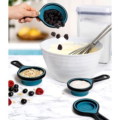 Krumbs Collapsable Silicone Measuring Cups - Asst.