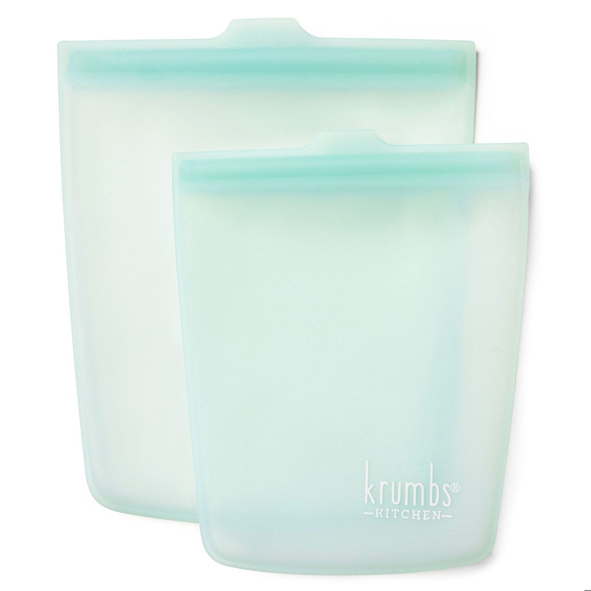 Krumbs Silicone Storage Bags, Color: Mint