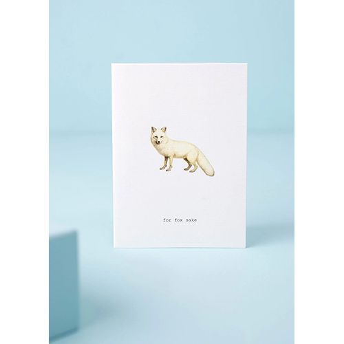 Card-For Fox Sake