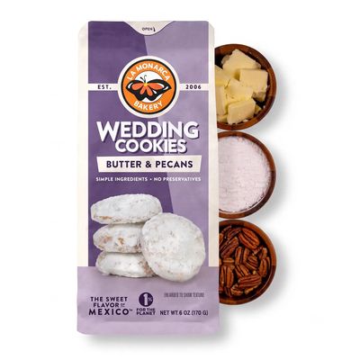 La Monarca Bakery Mexican Wedding Cookies 4oz.