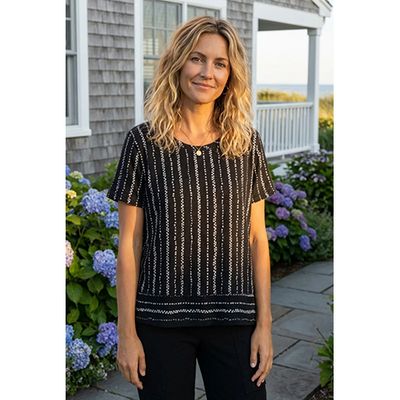 Escape Driftwood Stripe Dockside Tee