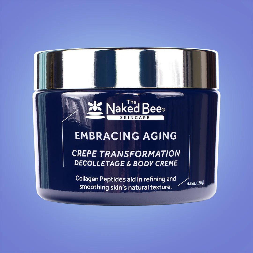 Naked Bee Embracing Aging Crepe Transformation Decolletage &amp; Body Creme