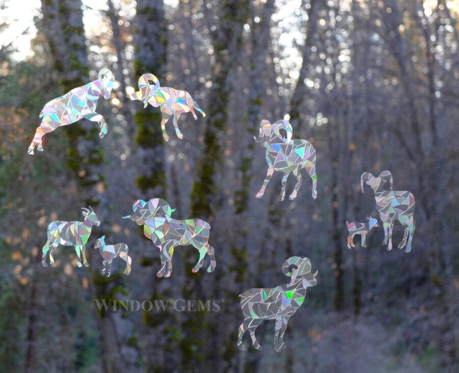 Window Gems Prismatic Window Cling - Bighorn