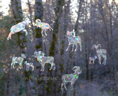 Window Gems Prismatic Window Cling - Bighorn