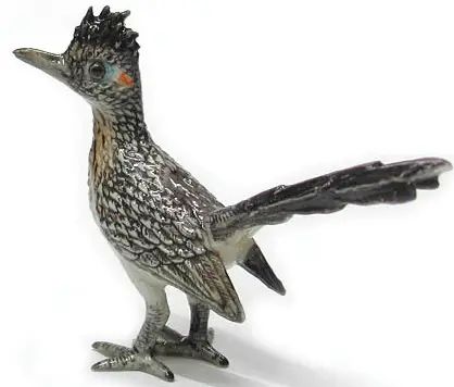 Little Critterz Porcelain Mini Figurine - Roadrunner Northern Rose