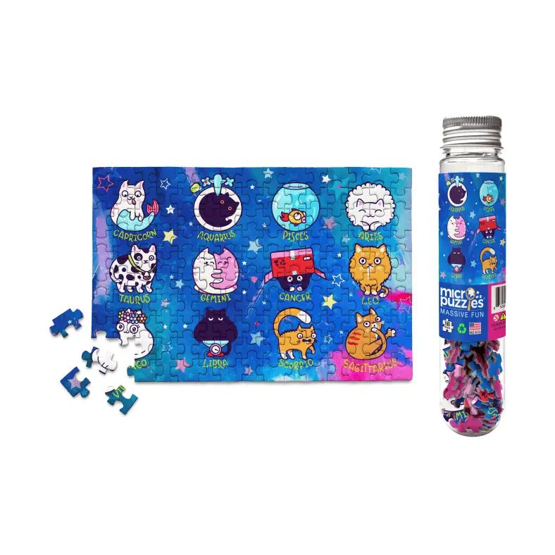 Mini Jigsaw Puzzle 150 pc. - Catstrology